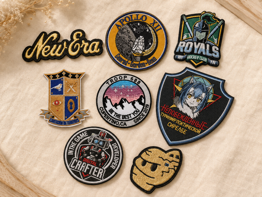 5pcs Custom embroidery patches