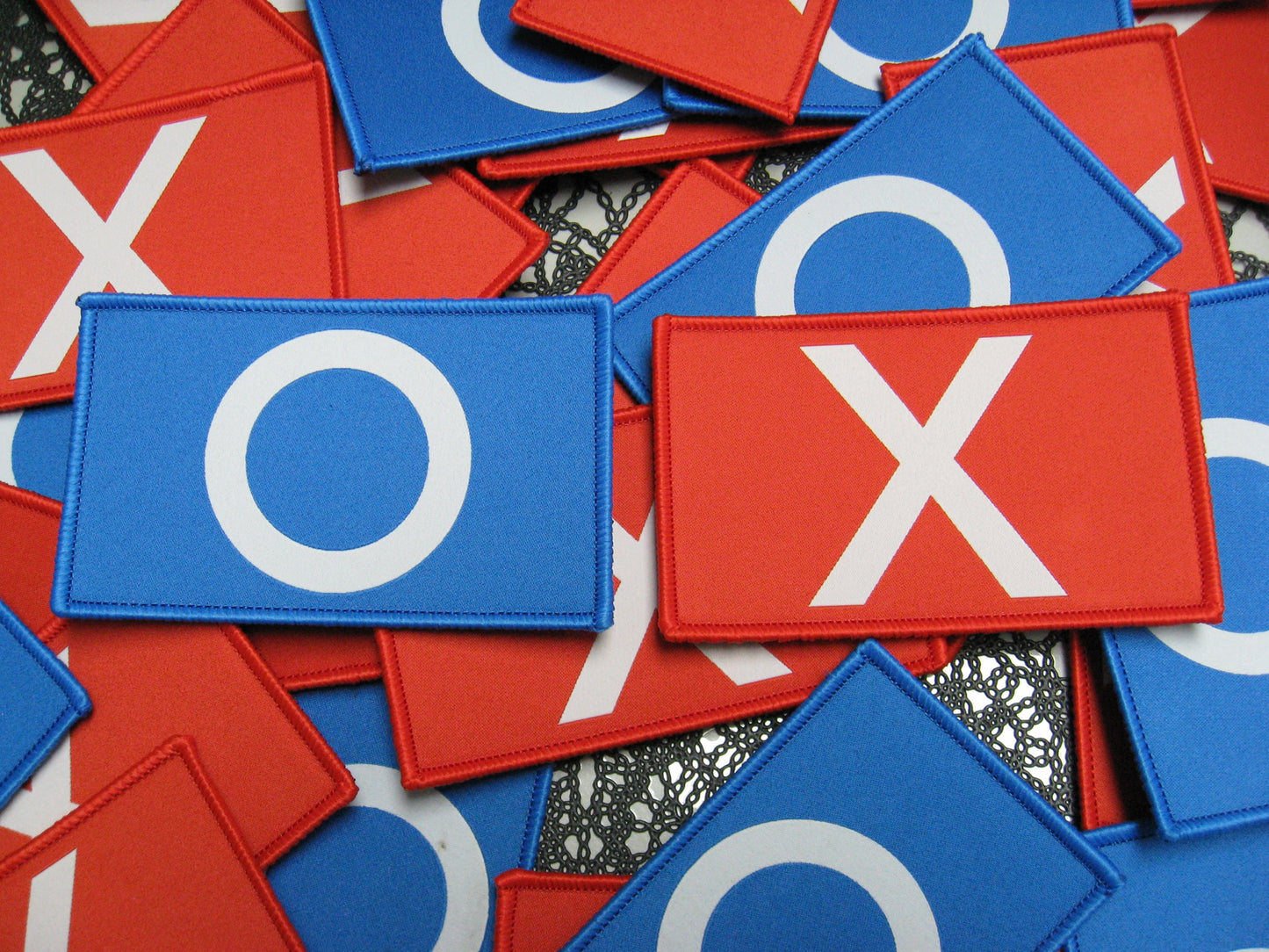 Squid Game Inspired O & X Patches Set – 2pcs