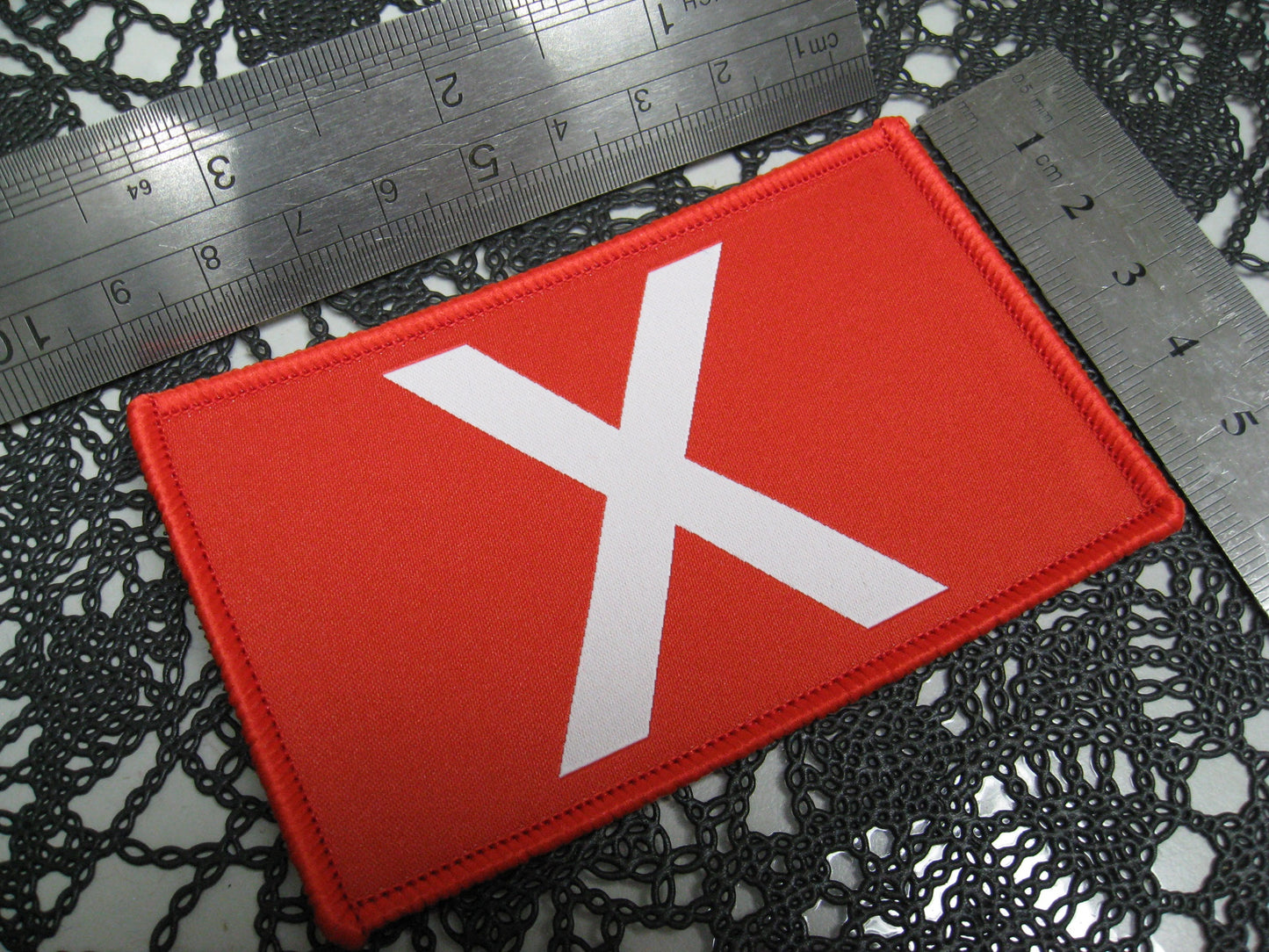 Squid Game Inspired O & X Patches Set – 2pcs